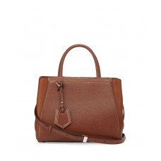 Kabelka Fendi 2Jours Petite Tote, ořechová/koňaková Kabelka Fendi 2Jours Petite Tote, ořechová/koňaková