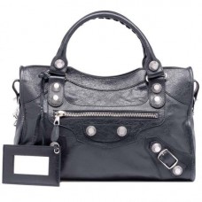 Balenciaga Giant 21 Stříbrná Město Černá Balenciaga Giant 21 Stříbrná Město Černá