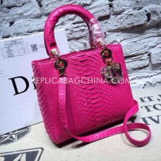 Replika kabelky Dior Lady Default z hadí kůže