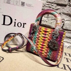 Replika Dior Lady Totes telecí kůže fialová taška