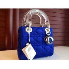 Replika Dior Lady Default Leather Blue Cena