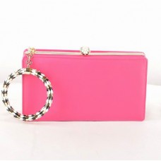Bvlgari Serpenti originální kožený rám Pochette Fuschia 82121 Bvlgari Serpenti originální kožený rám Pochette Fuschia 82121