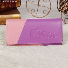 Peněženka Christian Dior Multicolor Purple/Růžová s klopou 119