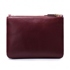 Velká crossbody kabelka Celine Trio z vínové telecí kůže