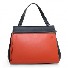 Celine EDGE originální kožená taška oranžová 3405 Celine EDGE originální kožená taška oranžová 3405