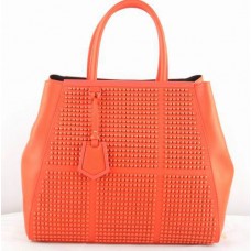 Kožená kabelka Fendi 2Jours Orange Saffiiano