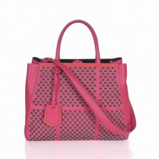 Kožená kabelka Fendi 2Jours Peach Ferrari Kožená kabelka Fendi 2Jours Peach Ferrari