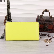 Peněženka Christian Dior Citronovo žlutá na zip 116 Peněženka Christian Dior Citronovo žlutá na zip 116
