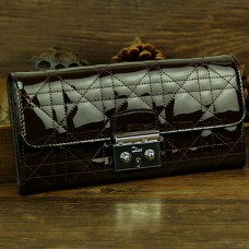 Peněženka Dior Flap 9002 Coffee