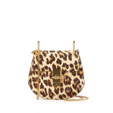 Mini kabelka přes rameno Chloe Drew s leopardím vzorem
