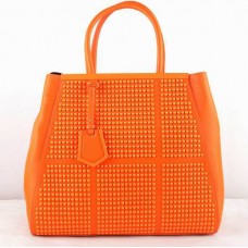 Kožená kabelka Fendi 2Jours Orange Saffiiano Kožená kabelka Fendi 2Jours Orange Saffiiano