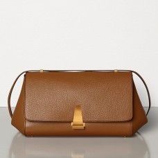 Bottega Veneta Malá kabelka BV Angle v hnědé barvě Palmellato Bottega Veneta Malá kabelka BV Angle v hnědé barvě Palmellato