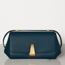 Bottega Veneta malá kabelka BV Angle v tmavě modré barvě Palmellato Bottega Veneta malá kabelka BV Angle v tmavě modré barvě Palmellato