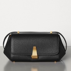 Bottega Veneta malá kabelka BV Angle v černé barvě Palmellato Bottega Veneta malá kabelka BV Angle v černé barvě Palmellato