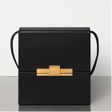 Bottega Veneta Daisey kabelka z černého francouzského lýtka Bottega Veneta Daisey kabelka z černého francouzského lýtka