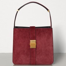 Bottega Veneta Marie kabelka z bordó semišové kůže Bottega Veneta Marie kabelka z bordó semišové kůže