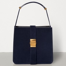 Bottega Veneta Marie kabelka z tmavě modré semišové kůže Bottega Veneta Marie kabelka z tmavě modré semišové kůže