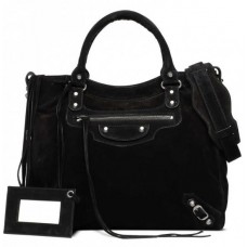 Balenciaga Baby Daim Velo Antracit/Argente