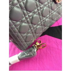 Replika Dior Lady Default Leather Gray