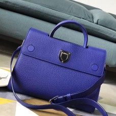 Kabelka Dior Diorever z modré telecí kůže