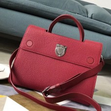 Kabelka Dior Diorever z červené telecí kůže