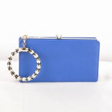 Bvlgari Serpenti Original Kožený rám Pochette Blue 82121 Bvlgari Serpenti Original Kožený rám Pochette Blue 82121