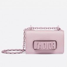 Kabelka Dior Mini J'Adior z ultra matné telecí kůže růžové barvy Kabelka Dior Mini J'Adior z ultra matné telecí kůže růžové barvy