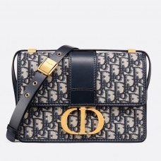 Kabelka Dior 30 Montaigne z modrého šikmého žakárového plátna Kabelka Dior 30 Montaigne z modrého šikmého žakárového plátna