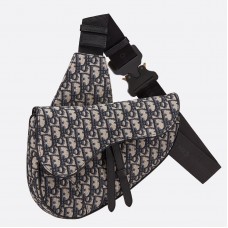 Pánská kabelka Dior Saddle Belt z šikmého plátna