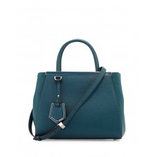 Kožená taška Fendi 2Jours Medium Tote Ocean Kožená taška Fendi 2Jours Medium Tote Ocean