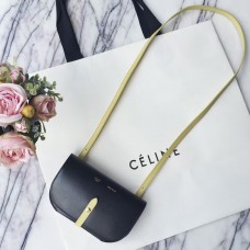 Kabelka Celine Noir s popruhem a palmelato