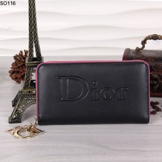 Peněženka Christian Dior s černým zipem 116